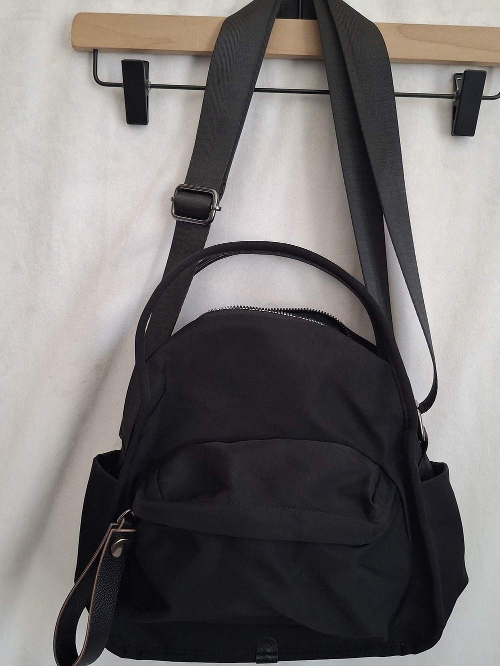 Veluna Crossbody Shoulder Bag, Solid Nylon Travel Purses Large Capacity, NWOT - Picture 8 of 9